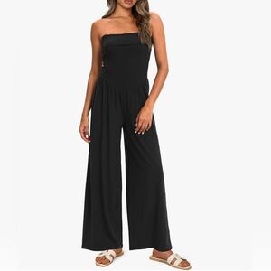HUGE SALE! NWT BLACK JUMPSUIT W DETACHABLE INCLUDED STRAPS-S